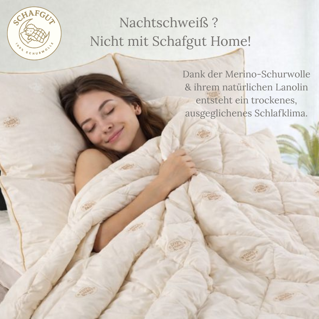 Premium Merino-Wolldecke