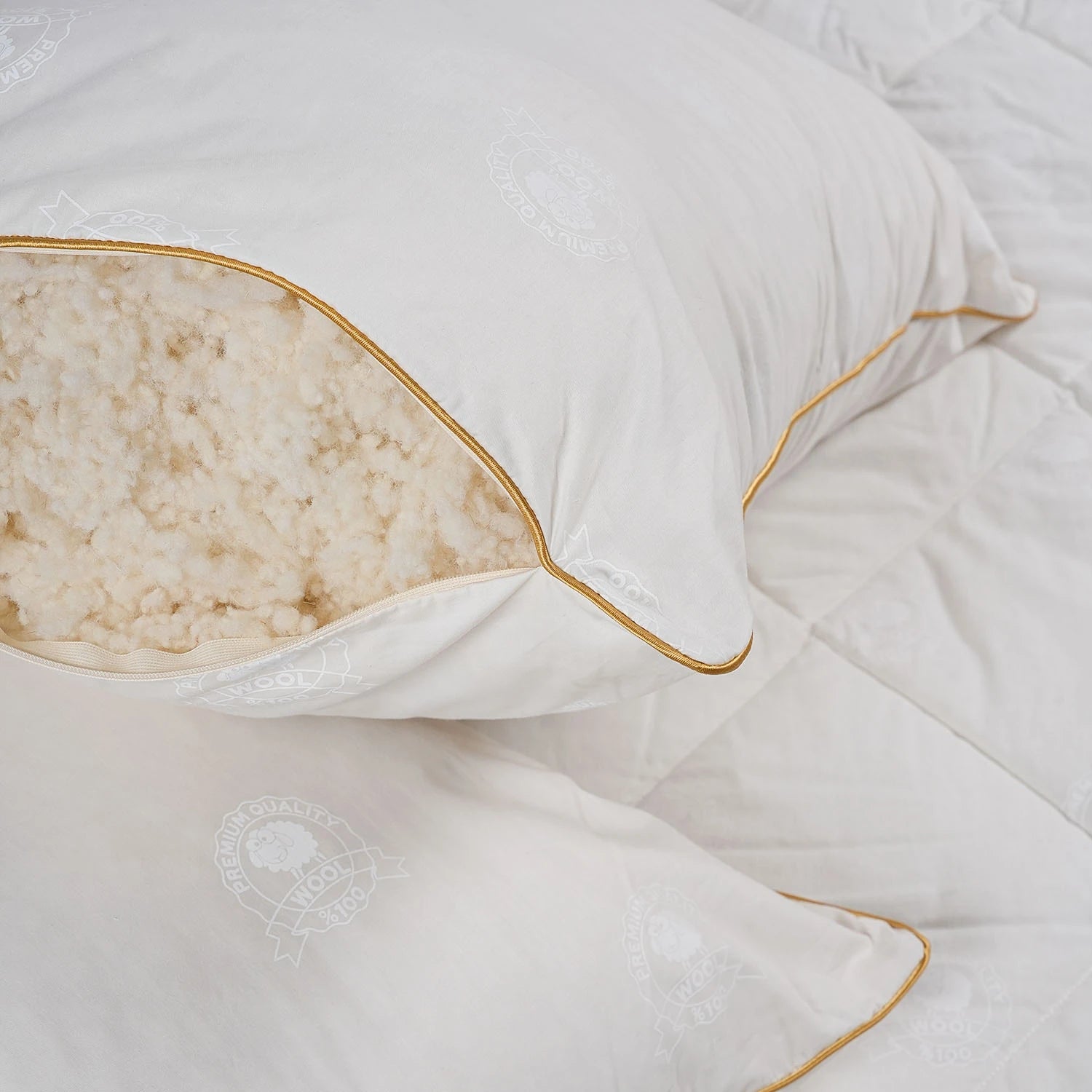 Premium Merino-Wollkissen